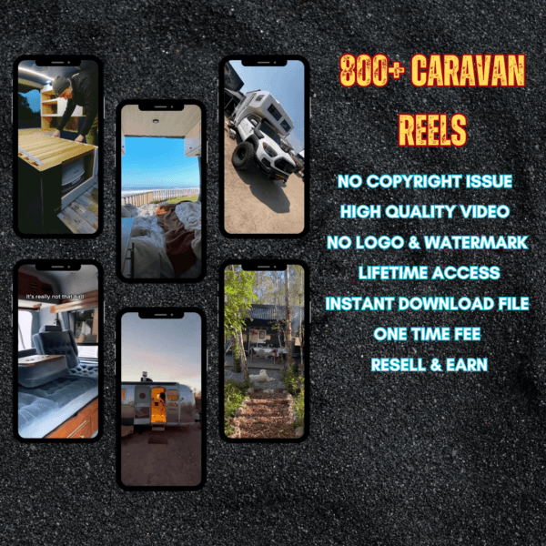 800+ Caravan Reels Bundle